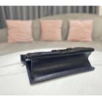 Dior Women CD 30 Montaigne Chain Bag Handle Black Maxicannage Lambskin – Image 5