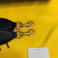 Gucci Unisex Adidas x Gucci Large Duffle Bag Black Leather Interlocking G (6)