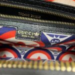 Gucci Unisex Adidas x Gucci Large Duffle Bag Black Leather Interlocking G – Bild 9