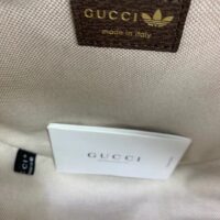 Gucci Unisex Adidas x Gucci Ophidia Small Shoulder Bag Beige Brown GG Crystal Canvas (6)