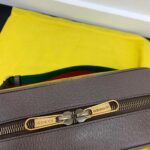 Gucci Unisex Adidas x Gucci Small Shoulder Bag Beige Brown GG Crystal Canvas - Imagen 7