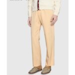 Gucci Unisex Slipper Horsebit GG Supreme Canvas Rubber Sole Flat 1 Cm Heel - Imagen 11