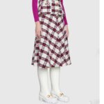 Gucci Women's Knee-High Boot Horsebit White Rubber Sole Low 4 Cm Heel - Image 6