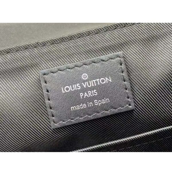 Louis Vuitton LV Men District PM Bag Damier Graphite Coated Canvas (9)