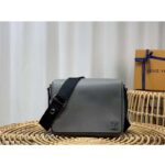 Louis Vuitton LV Men District PM Bag Glacier Taiga Cowhide Leather - Image 2