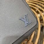 Louis Vuitton LV Men District PM Bag Glacier Taiga Cowhide Leather - Image 8