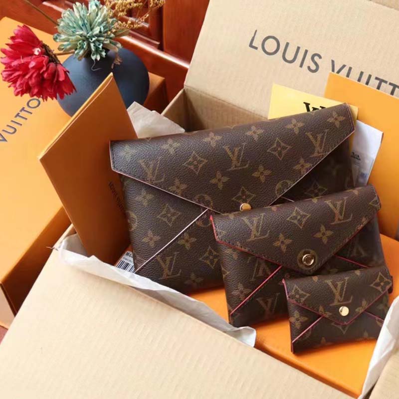 Louis Vuitton POCHETTE KIRIGAMI Multiple colors Leather ref.441875