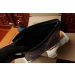 Louis Vuitton LV Unisex Pochette Voyage MM Blue Cowhide Leather - Image 6