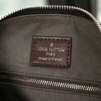 Louis Vuitton LV Women Beaubourg Hobo MM Bag Black Mahina Perforated Calf Leather (3)
