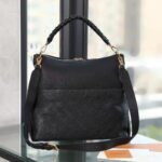 Louis Vuitton LV Women Maida Hobo Handbag Black Embossed Grained Cowhide Leather - Imagen 3