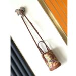 Louis Vuitton LV Women Nano Bucket Gold Coated Canvas Cowhide Leather - Image 8