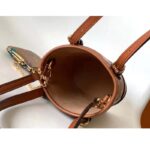 Louis Vuitton LV Women Nano Bucket Gold Coated Canvas Cowhide Leather - Image 6