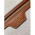 Louis Vuitton LV Women Neverfull MM Tote Bag Silver Coated Canvas Cowhide Leather - Bild 11