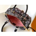 Louis Vuitton LV Women Speedy Bandoulière 25 Handbag Black Monogram Coated Canvas - Image 7
