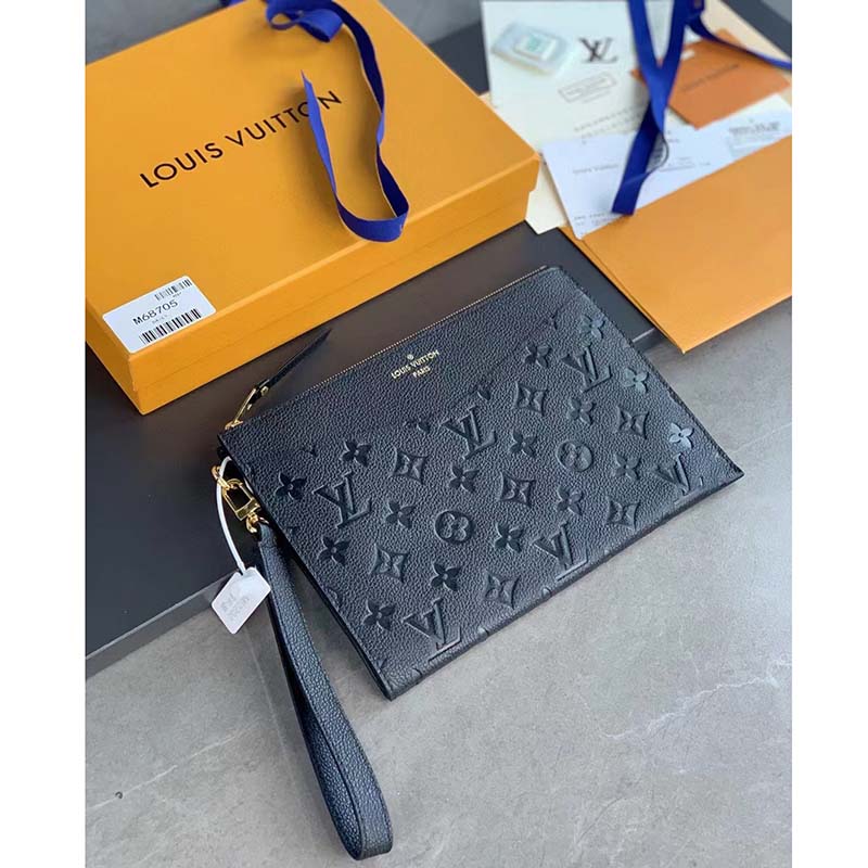 Louis Vuitton Daily Pouch (Black / Monogram)