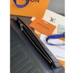 Louis Vuitton Unisex LV Brazza Wallet Black Taurillon Cowhide Leather - Bild 9