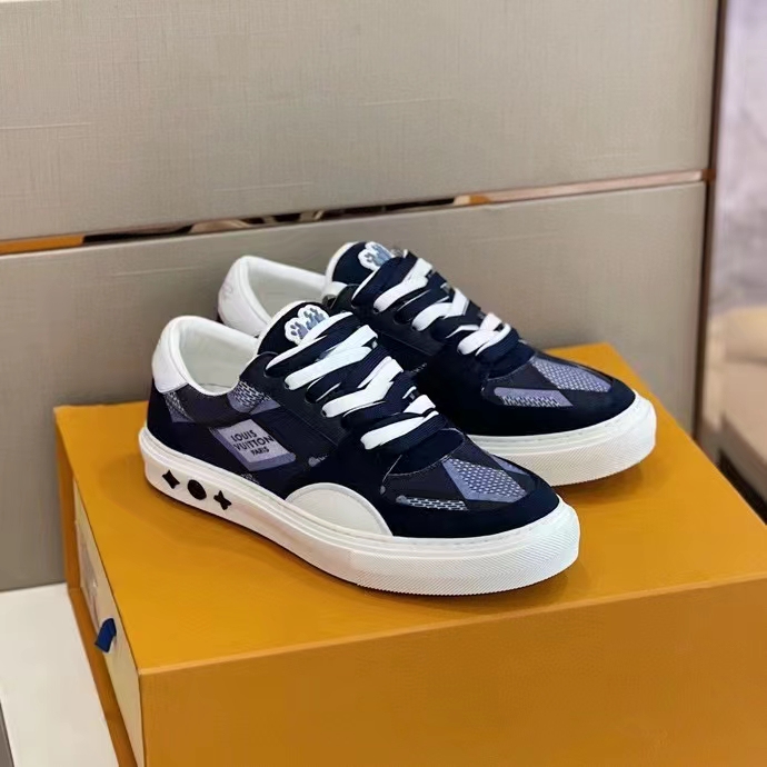 Louis Vuitton LV Ollie Sneaker, Blue, 7.5