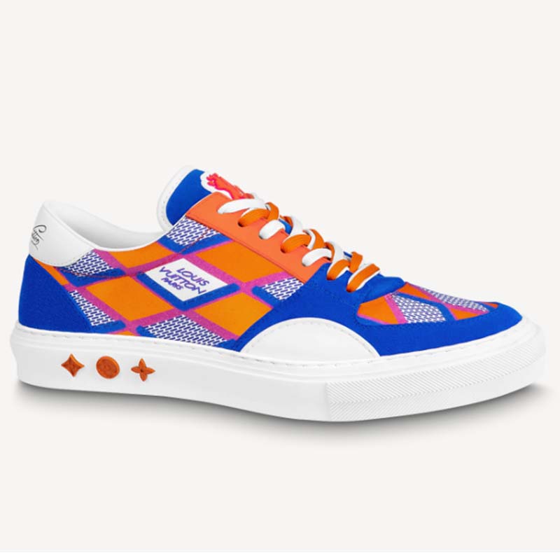 Louis Vuitton Men's Ollie Sneakers Limited Edition Psychedelic