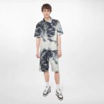 Louis Vuitton Unisex LV Trainer Sneaker Black Monogram Denim Rubber Outsole Flowers - Bild 11