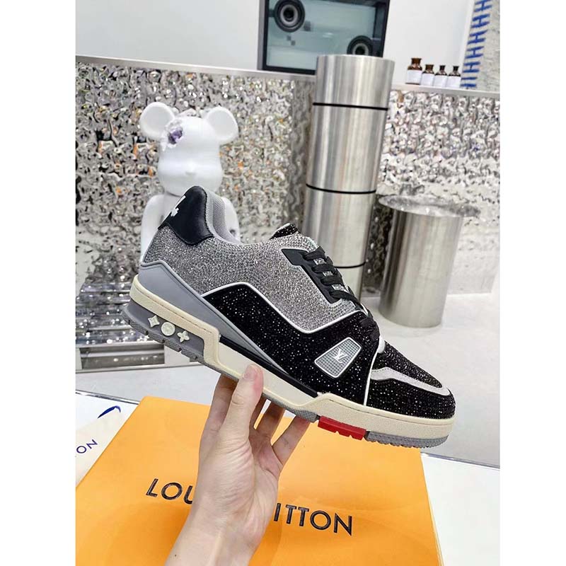 LOUIS VUITTON LV TRAINER VELCRO STRAP MONOGRAM SNEAKERS – Caroline's  Fashion Luxuries