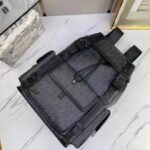 Dior Unisex CD Hit The Road Backpack Black CD Diamond Canvas - immagine 4