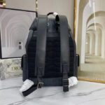 Dior Unisex CD Hit The Road Backpack Black CD Diamond Canvas - immagine 6