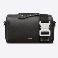 Dior Unisex CD Lingot 22 Bag Black Grained Calfskin (4)