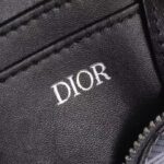 Dior Unisex CD Messenger Pouch Dior Gray CD Diamond Canvas - Image 10