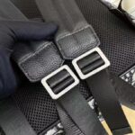 Dior Unisex CD Motion Backpack Beige Black Dior Oblique Jacquard Grained Calfskin - Imagen 9