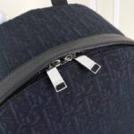 Dior Unisex CD Rider Backpack Black Dior Oblique Jacquard - immagine 8