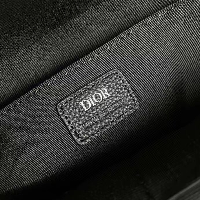 Dior Unisex CD Rider Backpack Black Dior Oblique Jacquard (12)