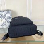 Dior Unisex CD Rider Backpack Black Dior Oblique Jacquard - immagine 5