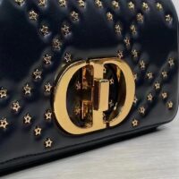 Dior Women CD Medium Dior Caro Bag Black Lucky Star Cannage Lambskin (3)