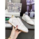Dior Women One Sneaker White Gold-Tone Oblique Perforated Calfskin - Bild 6