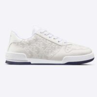 Dior Women One Sneaker White Oblique Perforated Calfskin (1)