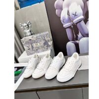 Dior Women One Sneaker White Oblique Perforated Calfskin (1)