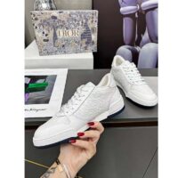 Dior Women One Sneaker White Oblique Perforated Calfskin (1)