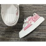 Dior Women Shoes CD Dior-ID Sneaker Raspberry Gradient Reflective Technical Fabric - Imagen 9