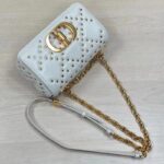 Dior Women Small Dior Caro Bag Latte Lucky Star Cannage Lambskin - Image 3