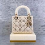 Dior Women Small Lady Dior My ABCDior Bag Latte Lucky Star Cannage Lambskin - Image 8