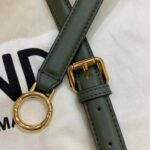 Fendi Women FF Peekaboo Medium Calfskin Leather Bag-Dark Green – Bild 10