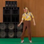 Gucci GG Men Printed Cotton Bowling Shirt Yellow Red Poplin Short Sleeves - Image 11