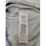 Gucci GG Men Tiger Bowling Shirt Flower Print Ivory Silk Crepe Loose Fit - Bild 9