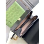 Gucci GG Women Horsebit 1955 Mini Bag Top Handle Black Leather - immagine 8