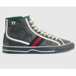 Gucci Herren Off The Grid High Top Gucci Tennis 1977 Gummisohle, flacher 2 cm Absatz