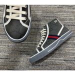Gucci Men Off The Grid High Top Gucci Tennis 1977 Rubber Sole Flat 2 Cm Heel – Bild 7