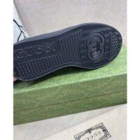 Gucci Unisex Ace GG Embossed Sneaker Interlocking G Print Rubber Mid 5.6 Cm Heel (11)
