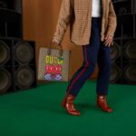 Gucci Unisex GG Cherry Print Medium Tote Beige Ebony GG Supreme Canvas – Image 11