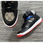 Gucci Unisex Gucci Basket Sneaker Beige Ebony GG Supreme Canvas Low Heel - Image 10