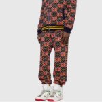 Gucci Unisex Gucci Basket Sneaker White Beige Ebony GG Supreme Canvas Low Heel – Bild 10